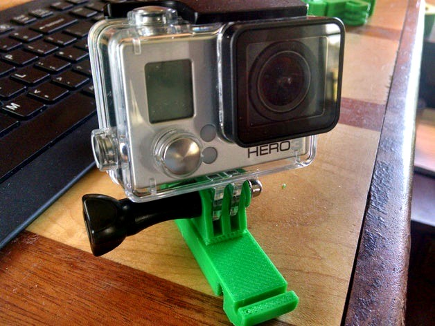 QuickClip OpenROV GoPro mount by Andrew_Thaler