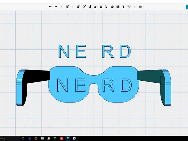Nerd Glasses by Crossfire_X
