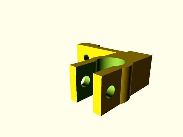 Parametric endstop holder by Aahz