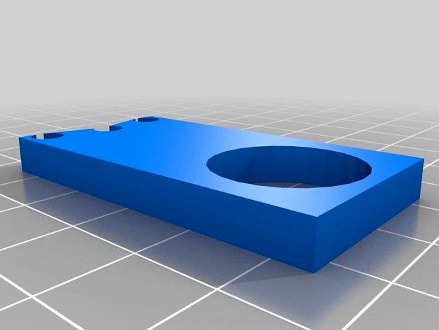 Mendel I2 proximity sensor mount by ldm314