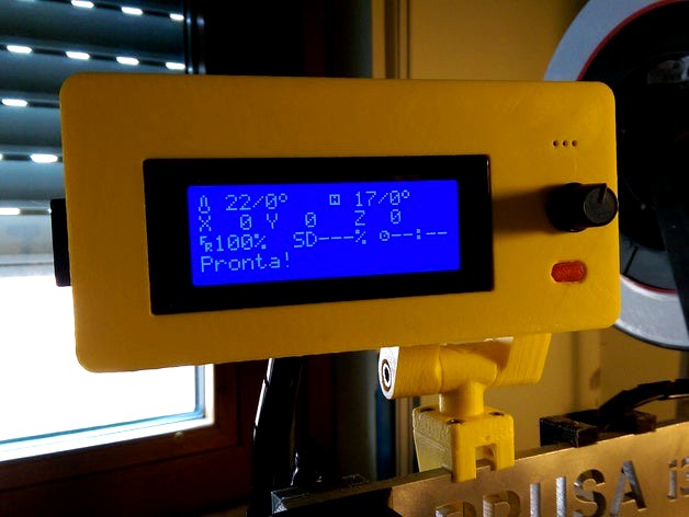 Case for Display LCD Controller Smart 2004 RepRap by davcat