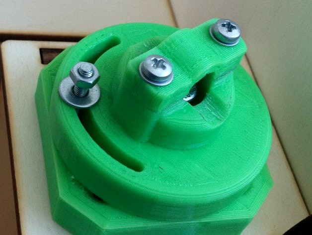 Laser-Cradle for Fabscan Pi Cube  by db3jhf