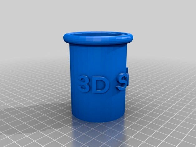 Pot à crayon personnalisable by 3dSoluce