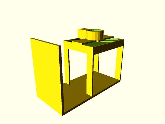Color Sensor Cover/Stand TCS3200 by Krugaroo