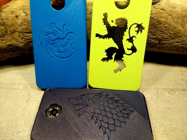 Nexus 6 Game of Thrones Cases by HarlemSquirrel
