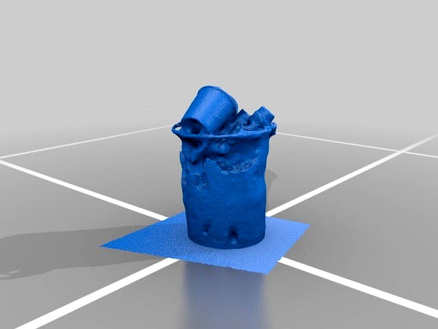 Trash (3D Scan) by popejpii