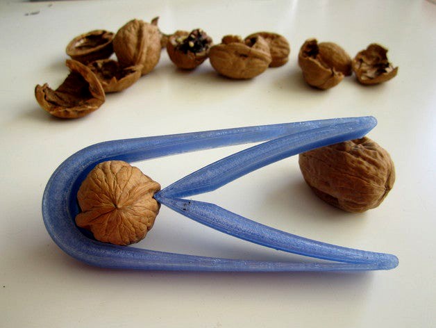 Flexible walnut nutcracker by rossero