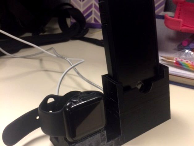 Apple Watch Iphone 5 Magnetic Dock by jdk201