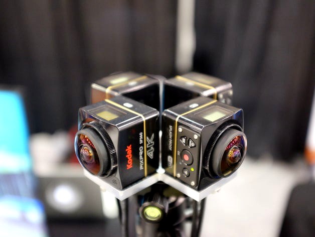 Mounting Base for Kodak SP360 4k by OwlReality