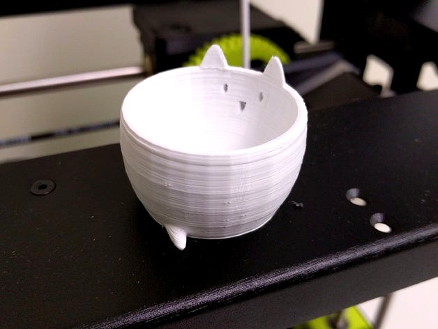 Kitty Trinket Bowl by MelanieDC
