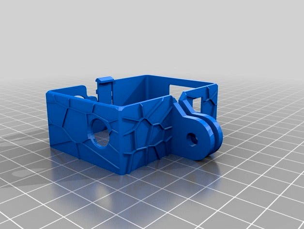 Go Pro 4 Frame Voronoi Stile by Javo