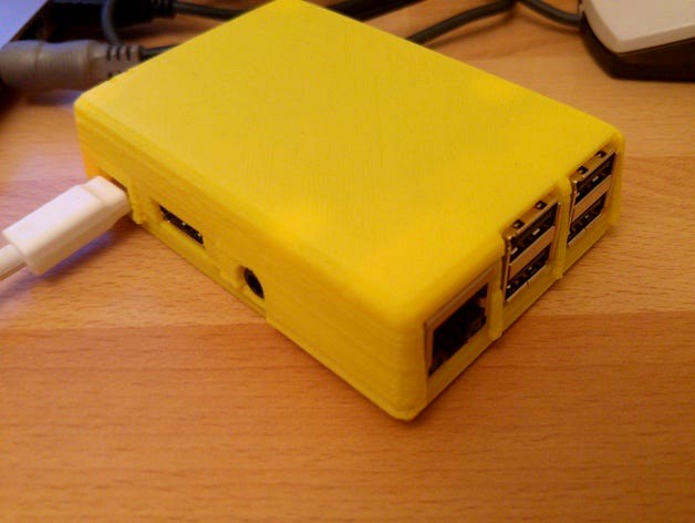 Raspberrypi 3 / 3B+ case by guysoft