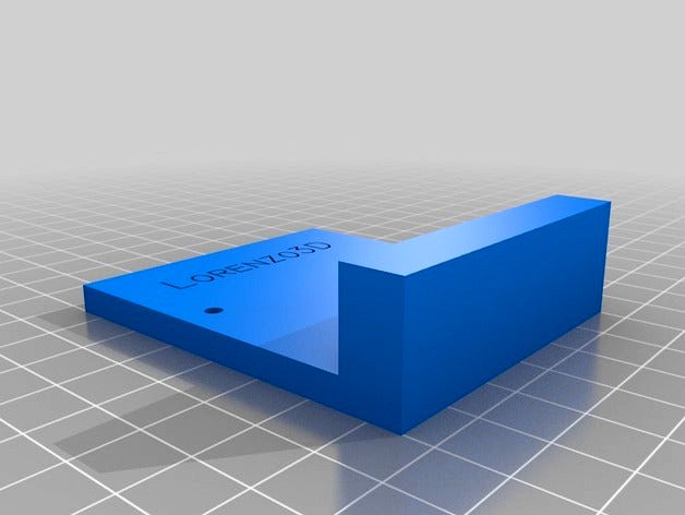 Cutter template for hinge 35mm by Lorenzo3D