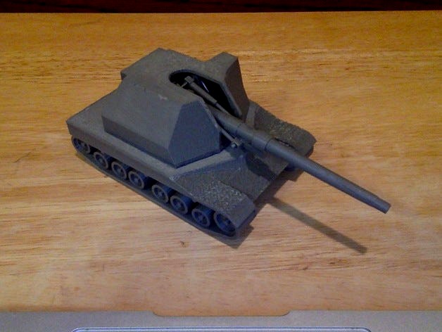 Bat.-Chatillon 155 58 (Artillery Tank) by 16loganplock