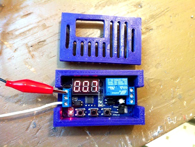 Programmable Timer Relay Case by MechEngineerMike