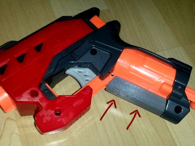 Grip for the Nerf Bigshock by Axel1969