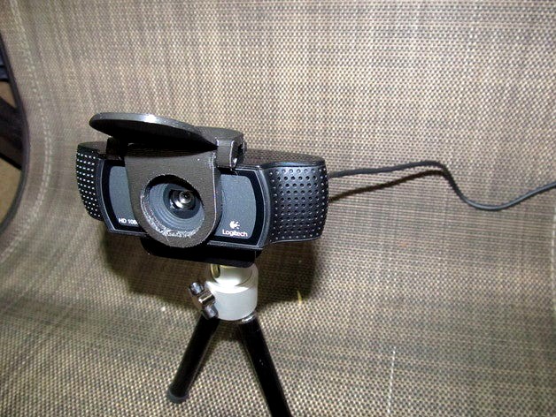 Logitech C920 or C922 Web Cam Privacy Cover by rcleav