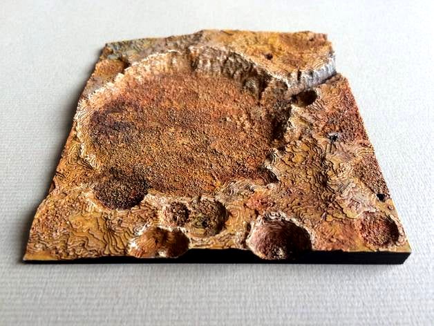 Gusev Crater, Mars by conorokane