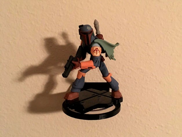 Disney Infinity Figure Wall Mount by KyleARector