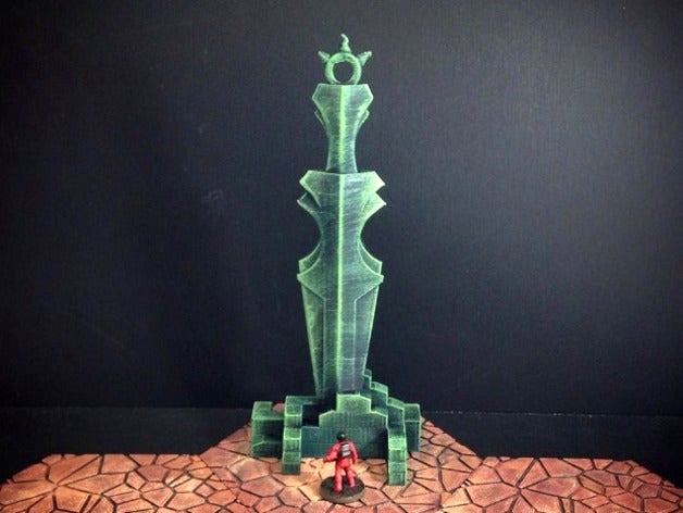 Extraplanar Memorial (15mm scale) by dutchmogul