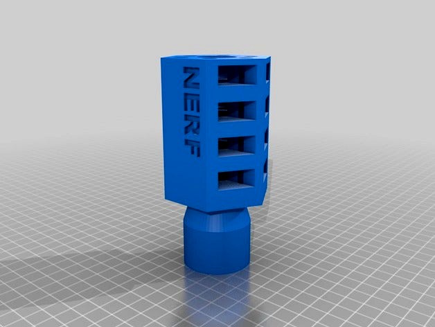 Nerf Muzzle Break by Janus_Cyb3r