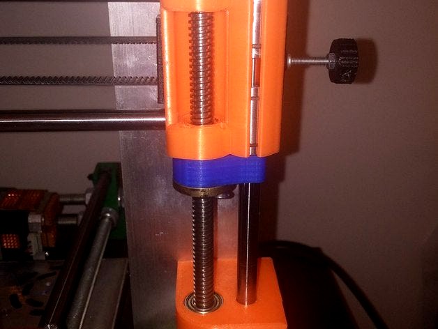 Axis Z upgrade lead screw  Prusai3 R2 by AntoLed