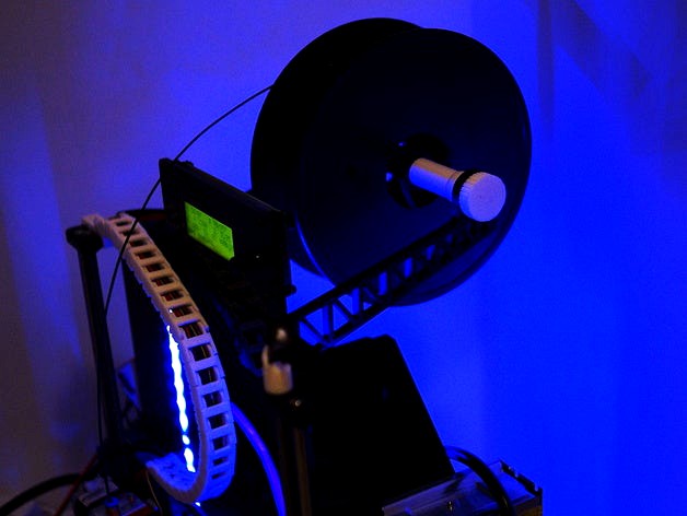 GEEETech i3 Filament Spool Holder Eiffel by Vanson