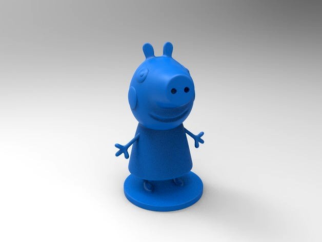 STL file PEPPA PIG' S HOUSE 🐖・3D printing template to download・Cults