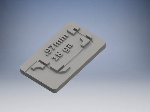 Fixture for bending the copper wire for a 5.8GHz antenna by cbc