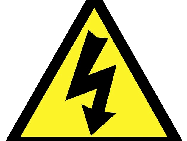 Power sign triangle by DomoticX