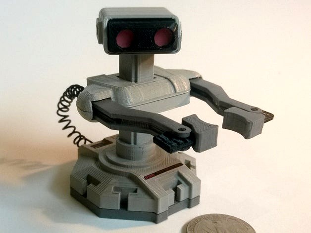 Mini Nintendo R.O.B. by RabbitEngineering