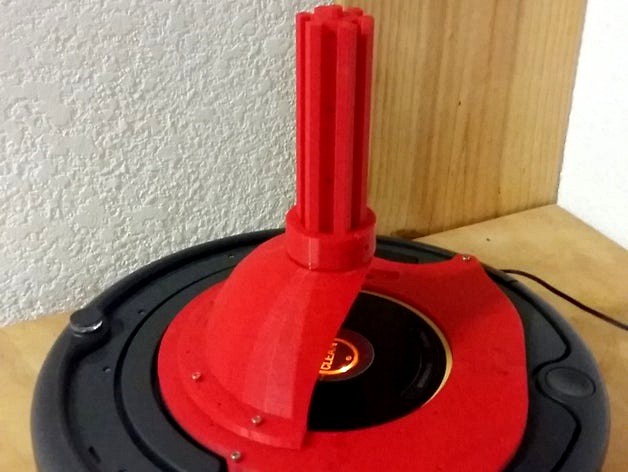 iRobot Create 2 rail base  by mario_chirinos