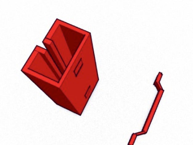 easy access belt holder for Leather Man wingman knife  by benjaminkern0907