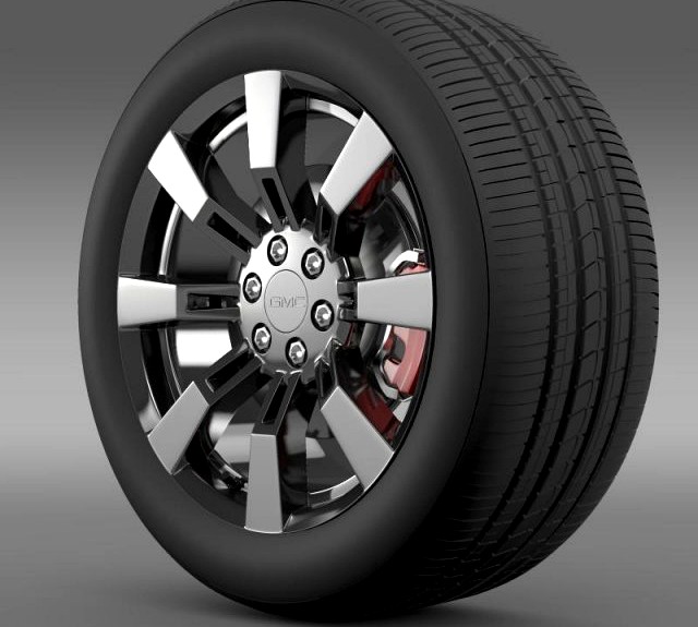 GMC Denali Hybrid wheel 3D Model