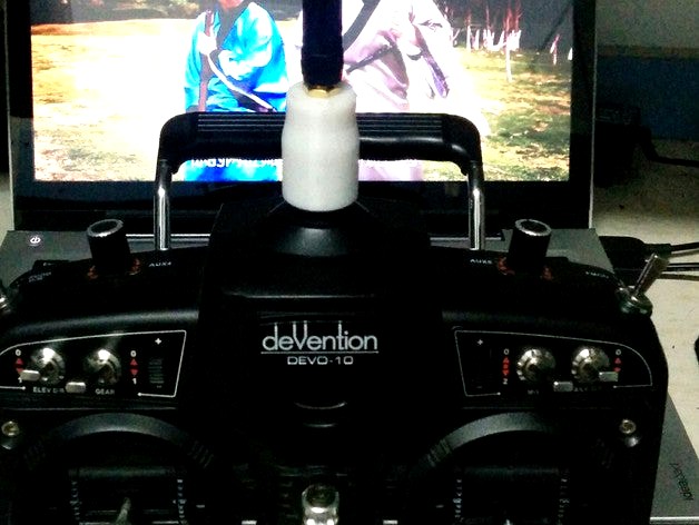 Walkera Devo10 antenna base by APEONE