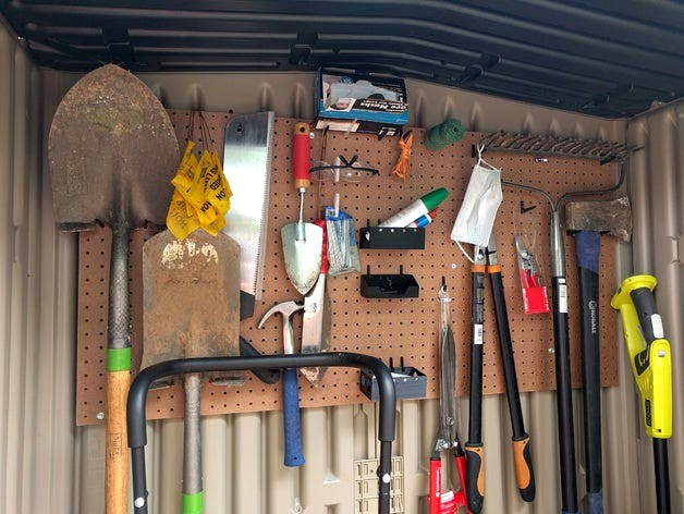 Strong Pegboard Accessories by Drazen