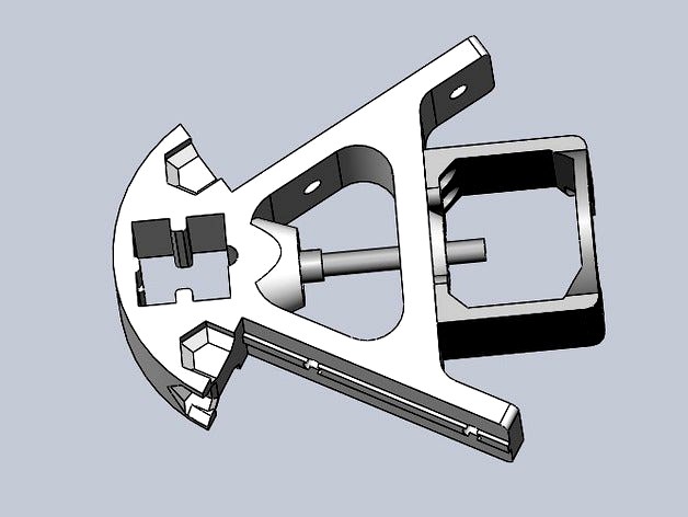 Encoder mount for kossel 800 or other  by Dark_Guan