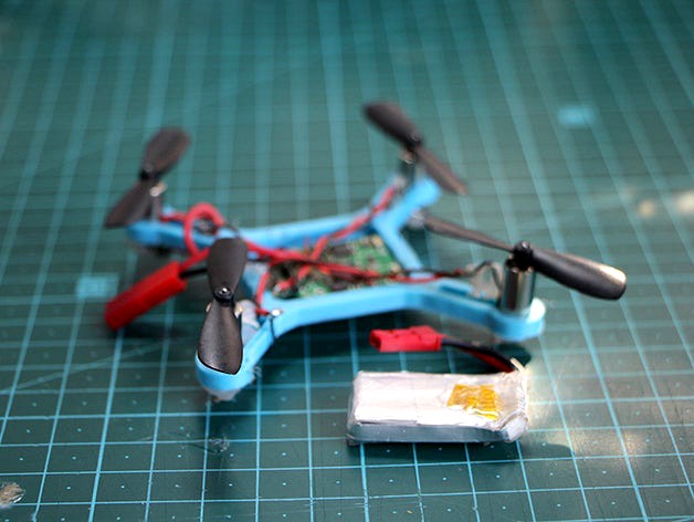 Micro Drone Quadcopter BeanCopterV1 by EduardoChamorro