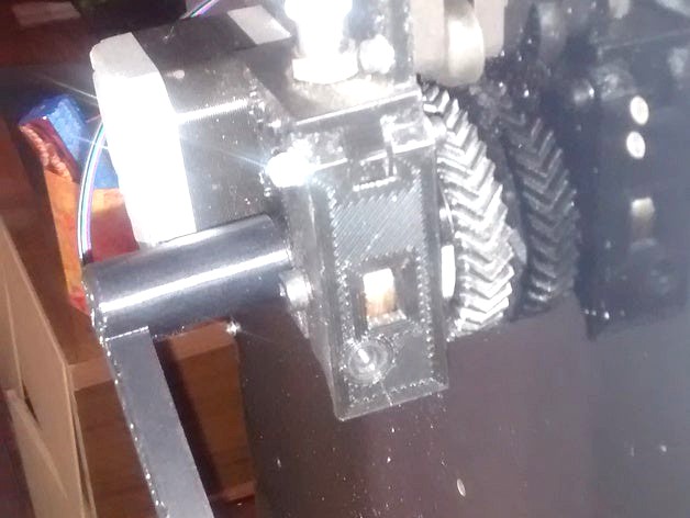 Hand Crank for GTMAX3D Core A1 by paulosuper