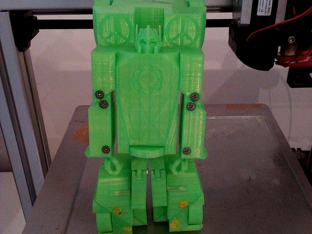 Transformer with week knees :p by 3DPVDB