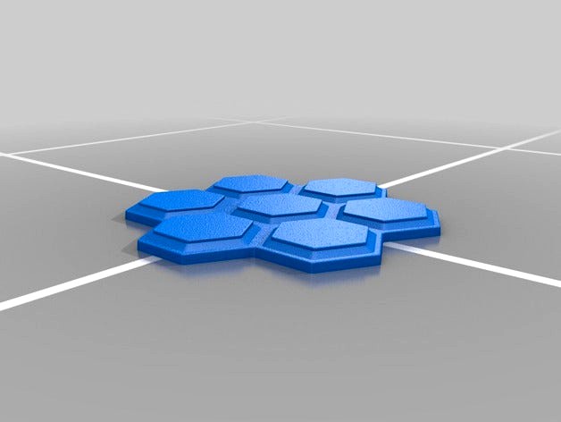 Open WarHex - Baseplates by GarageBay9