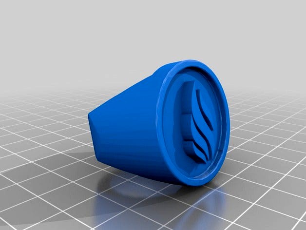 NRH Library Logo Ring by MoldyWheatFeet