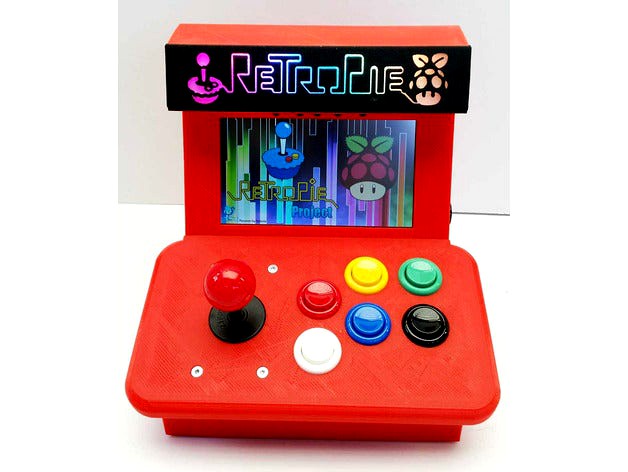 Mini Arcade videogame with Raspberry Pi 2 by GabrieleDaghetta