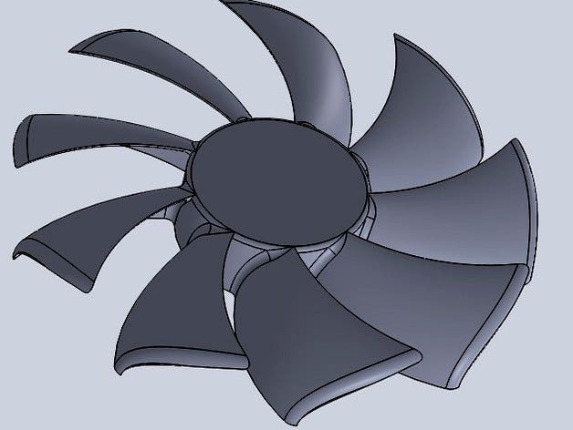 blades replacement for 120mm fan AirFlow by Jimmy01