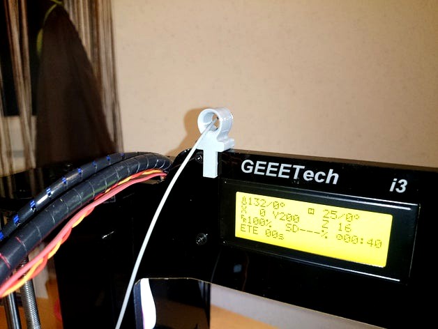 Geeetech Prusa i3 Pro X Filament Guide by viper2097