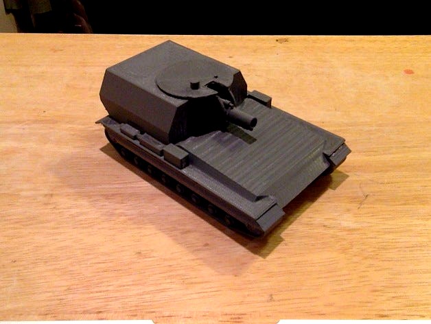 Conqueror Gun Carriage (Artillery Tank) by 16loganplock