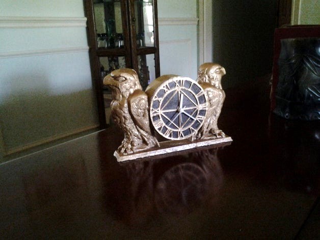 Falcon Clock by Skyblue