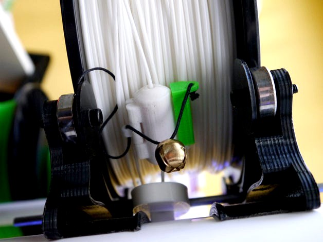 Filament Oiler/Cleaner with Print-in Hinge, now with rollout alarm! by supinemonkey