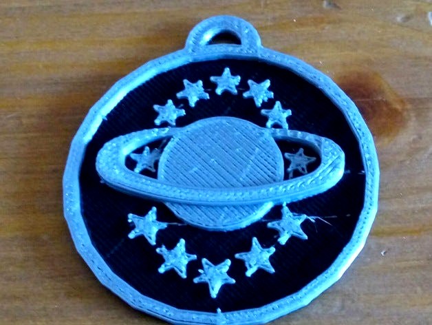 Galaxy Quest Guy's pendant by albertom