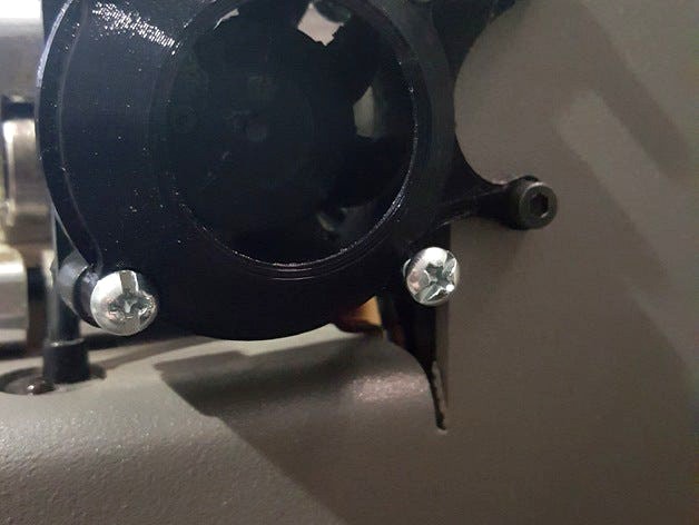 Printrbot Extrudr Fan Mount by Ridpahun